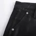 Gallery Dept Black Coated Denim Flare Cargo Trousers With Brand Tags #B67402