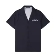 Amiri Shirts LIVING THE DREAM SHORT Black/White #A53888 Amiri Shirts LIVING THE DREAM SHORT Black/White #A53888