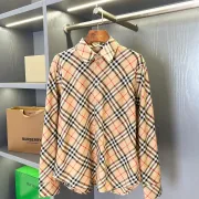 Burberry Shirts for Burberry Men's AAA+ Burberry Long-Sleeved Shirts #A58525