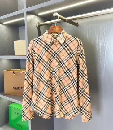 Burberry Shirts for Burberry Men's AAA+ Burberry Long-Sleeved Shirts #A58525