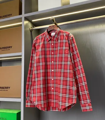 Burberry Shirts for Burberry Men's AAA+ Burberry Long-Sleeved Shirts #A58528