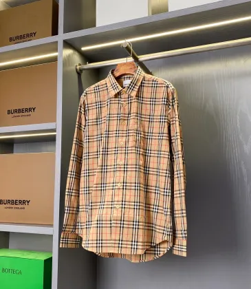 Burberry Shirts for Burberry Men's AAA+ Burberry Long-Sleeved Shirts #A58529