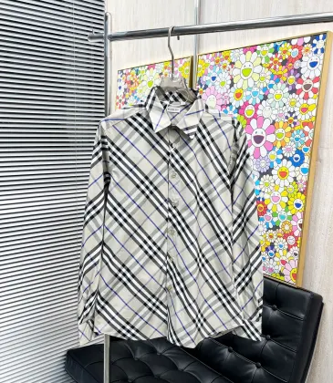 Burberry Shirts for Men's Burberry Long-Sleeved Shirts #A58485