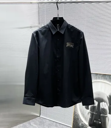 Burberry Shirts for Men's Burberry Long-Sleeved Shirts #A61134