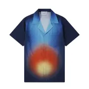 Casablanca Shirts Gradient Silk Short Sleeve Shirt #A53732