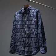 Fendi Shirts for Fendi Long-Sleeved Shirts for men #B68959