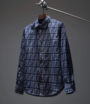 Fendi Shirts for Fendi Long-Sleeved Shirts for men #B68959