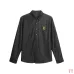 LV Slight‑Stretch Denim Long Sleeve Button‑Up Shirt #B67478