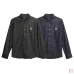 LV Slight‑Stretch Denim Long Sleeve Button‑Up Shirt #B67478