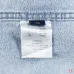 Louis Vuitton Monogram Patchwork Washed Denim Long Sleeve Shirt #B67462