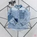 Louis Vuitton Monogram Patchwork Washed Denim Long Sleeve Shirt #B67462