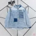 Louis Vuitton Monogram Patchwork Washed Denim Long Sleeve Shirt #B67462