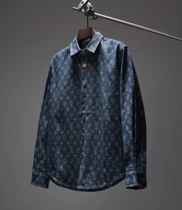 Louis Vuitton Shirts for Louis Vuitton long sleeved shirts for men #B68958