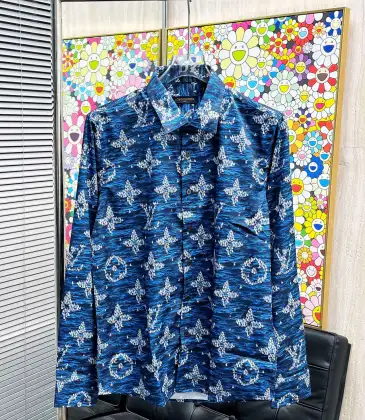 Louis Vuitton Shirts for Louis Vuitton long sleeved shirts for men #A58478