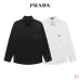Prada Triangle Logo Pocket Long Sleeve Button‑Up Shirt #B67482