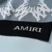 AMIRI Men Geometric Floral Jacquard Crew Neck Sweater | Black‑White &amp; Grey‑White #B67971