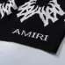 AMIRI Men Geometric Floral Jacquard Crew Neck Sweater | Black‑White &amp; Grey‑White #B67971
