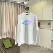 Balenciaga Galaxy Nebula Vortex Print Crew Neck Sweatshirt Unisex Pullover #B67235