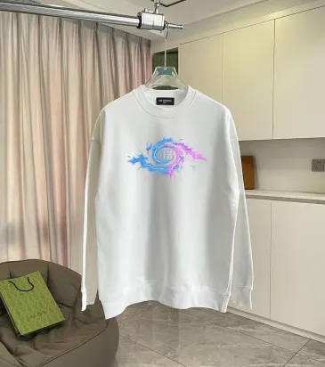 Balenciaga Galaxy Nebula Vortex Print Crew Neck Sweatshirt Unisex Pullover #B67235