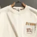 Burberry Knight Logo Embroidery Check Pocket Crew Neck Sweatshirt Unisex Pullover #B67241