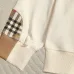 Burberry Knight Logo Embroidery Check Pocket Crew Neck Sweatshirt Unisex Pullover #B67241