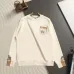 Burberry Knight Logo Embroidery Check Pocket Crew Neck Sweatshirt Unisex Pullover #B67241