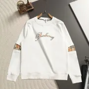 Burberry Vintage Check Sleeve Patch Crew Neck Sweatshirt Unisex Long Sleeve Pullover #B67240