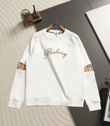 Burberry Vintage Check Sleeve Patch Crew Neck Sweatshirt Unisex Long Sleeve Pullover #B67240