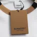 Burberry Check Collar Logo Crew‑Neck Sweatshirt, White, Black #B68070