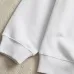 Burberry Knight Logo Crew‑Neck Sweatshirt, White, Black #B68069
