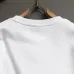 Burberry Knight Logo Crew‑Neck Sweatshirt, White, Black #B68069
