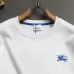 Burberry Knight Logo Crew‑Neck Sweatshirt, White, Black #B68069