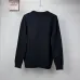 Burberry Men Fake Two Layer Henley Knitted Sweater Knight Embroidery Casual Pullover #B67220