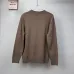 Burberry Men Fake Two Layer Henley Knitted Sweater Knight Embroidery Casual Pullover #B67220