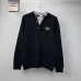 Burberry Men Fake Two Layer Henley Knitted Sweater Knight Embroidery Casual Pullover #B67220