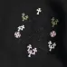Chrome Hearts Black Embroidered Crew Neck Sweatshirt Premium Quality #B67400