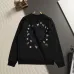 Chrome Hearts Black Embroidered Crew Neck Sweatshirt Premium Quality #B67400