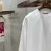 Chrome Hearts Colored Horseshoe Cross Long‑Sleeve Tee, White‑Red, Black‑Gold #B68061