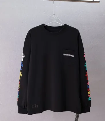 Chrome Hearts Crewneck Sweatshirt Multicolor Cross Print Black #B68610