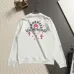 Chrome Hearts Cross Embroidery Crew Neck Sweatshirt, 2 Colors #B67399