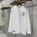 Chrome Hearts Cross &amp; Scroll Graphic Long‑Sleeve Tee, White, Beige, Black #B68060