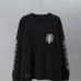 Chrome Hearts Dagger Floral Pocket Long Sleeve Tee, Black White #B67863