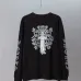 Chrome Hearts Dagger Floral Pocket Long Sleeve Tee, Black White #B67863