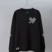 Chrome Hearts Floral Cross Print Long Sleeve Tee, Black White #B67861