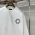 Chrome Hearts Horseshoe Print Long‑Sleeve Tee, White, Beige, Black #B68059