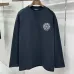 Chrome Hearts Horseshoe Print Long‑Sleeve Tee, White, Beige, Black #B68059
