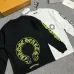 Chrome Hearts Neon Scroll Long‑Sleeve Tee, Black &amp; White #B67876