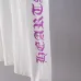 Chrome Hearts Purple Neck Script Long Sleeve Tee, Black White #B67862