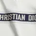 Christian Dior Logo Tape V‑Neck Long Sleeve Sweatshirt 2‑Tone Colors #B67401