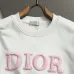 Dior 3D Fuzzy Letter Logo Crew Neck Sweatshirt Multi‑Colors #B67659
